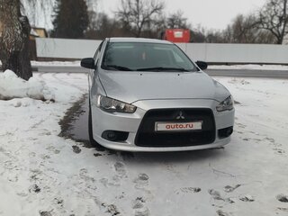 2011 Mitsubishi Lancer X Рестайлинг, серебристый, 770000 рублей, вид 2