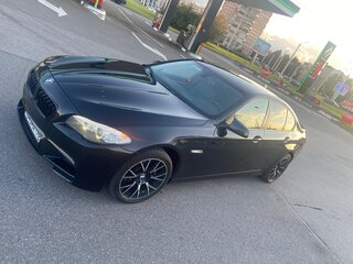 2013 BMW 5 серии 520i VI (F10/F11/F07), чёрный, 1600000 рублей, вид 5