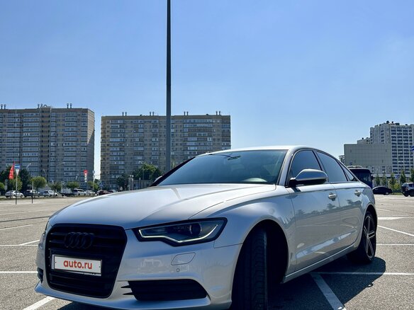 2014 Audi A6 IV (C7), серебристый, 1890000 рублей - вид 12