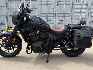 2023 Honda CMX 1100 Rebel, чёрный, 1059000 рублей, вид 2