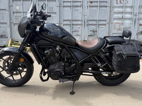 2023 Honda CMX 1100 Rebel, чёрный, 1059000 рублей, вид 2