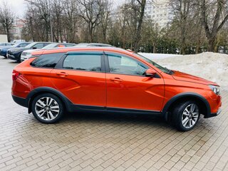 2019 Lada (ВАЗ) Vesta SW Cross I, оранжевый, 1138355 рублей, вид 3