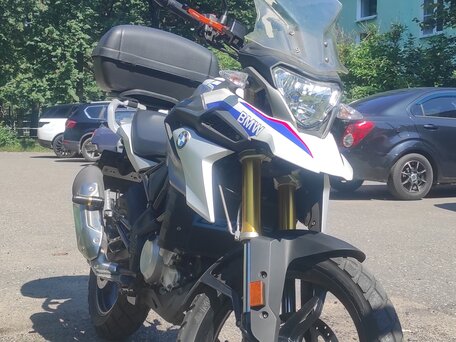 2019 BMW G 310 GS, белый, 395000 рублей, вид 2