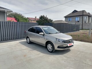 2020 Lada (ВАЗ) Granta I Рестайлинг, бежевый, 860000 рублей, вид 3