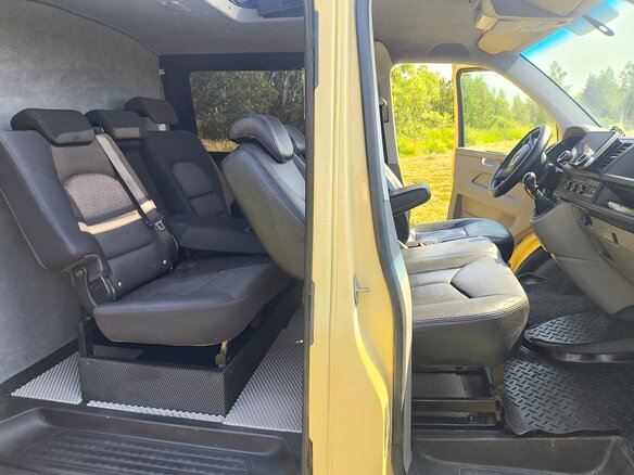 2016 Volkswagen Transporter T6, бежевый, 1900000 рублей - вид 12