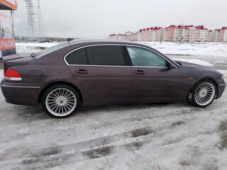 2002 BMW 7 серии 745i IV (E65/E66), фиолетовый, 785000 рублей, вид 1