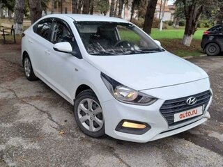 2017 Hyundai Solaris II, белый, 1350000 рублей, вид 1