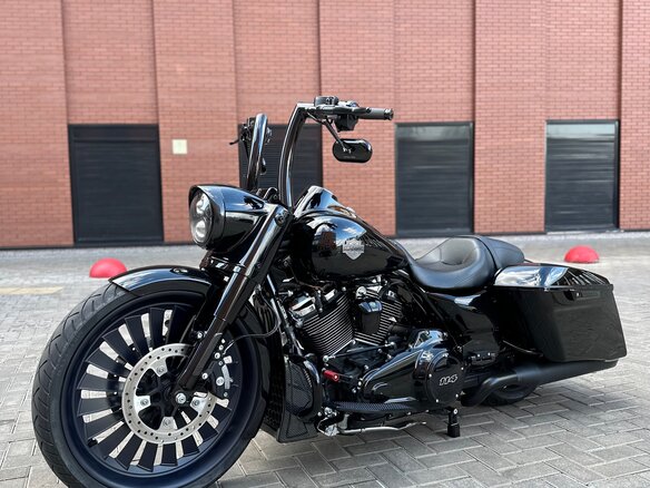 2021 Harley-Davidson Road King, чёрный, 4500000 рублей - вид 7