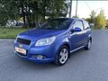 2008 Chevrolet Aveo I Рестайлинг, синий, 450000 рублей