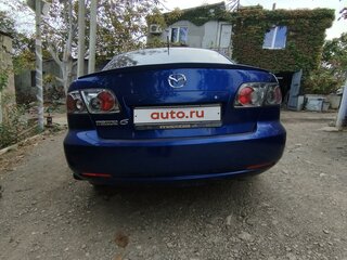 2007 Mazda 6 I (GG) Рестайлинг, синий, 720000 рублей, вид 3