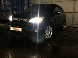 2007 Honda CR-V III, чёрный, 1000000 рублей, вид 3