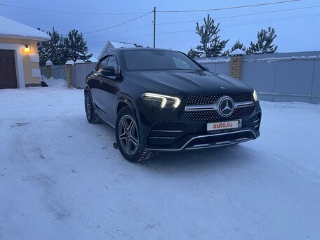 2020 Mercedes-Benz GLE Coupe 400 d II (C167), чёрный, 6350000 рублей, вид 3