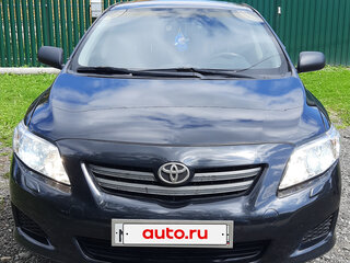 2008 Toyota Corolla X (E140, E150), чёрный, 750000 рублей, вид 3