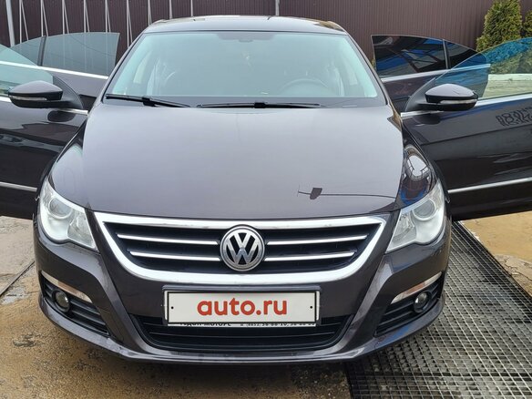 2009 Volkswagen Passat CC I, чёрный, 1300000 рублей