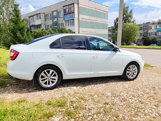 2017 Skoda Rapid I, белый, 1350000 рублей, вид 4
