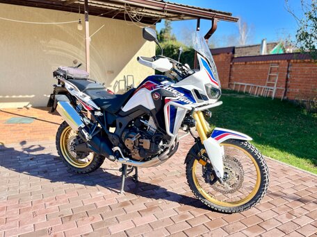 2016 Honda CRF 1000L Africa Twin, белый, 1100000 рублей, вид 4