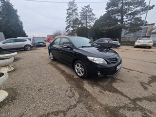2012 Toyota Corolla X (E140, E150) Рестайлинг, чёрный, 1400000 рублей, вид 3