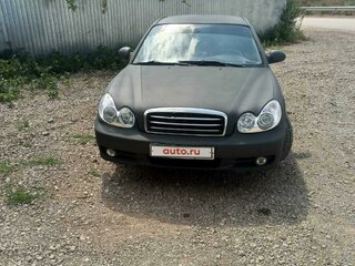 2007 Hyundai Sonata ТагАЗ IV (EF) Рестайлинг, серый, 370000 рублей, вид 2