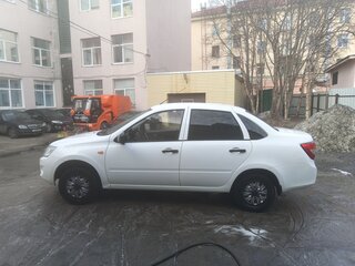 2015 Lada (ВАЗ) Granta I, белый, 265000 рублей, вид 5