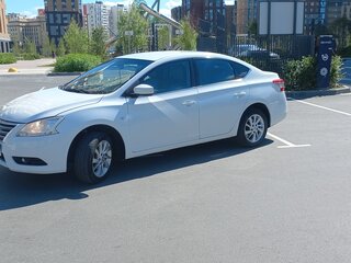 2014 Nissan Sentra VII (B17), белый, 770000 рублей, вид 1
