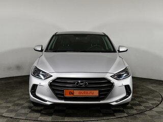 2017 Hyundai Elantra VI (AD), серебристый, 1780000 рублей, вид 2