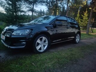 2015 Volkswagen Golf VII, чёрный, 1100000 рублей, вид 1