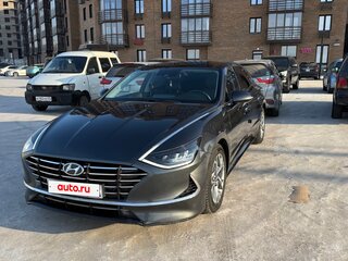 2019 Hyundai Sonata VIII (DN8), серый, 2200000 рублей, вид 2