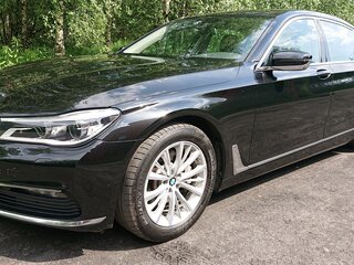 2018 BMW 7 серии Long 730Ld xDrive VI (G11/G12), чёрный, 5400000 рублей, вид 2
