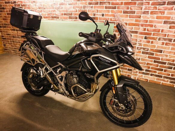 2023 Triumph Tiger 1200, зелёный, 2900000 рублей - вид 9