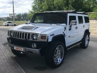 2008 Hummer H2 I Рестайлинг, белый, 4450000 рублей, вид 1