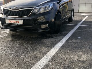2015 Kia Rio III Рестайлинг, чёрный, 755000 рублей, вид 1