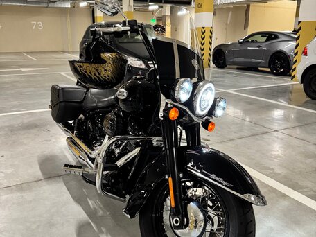 2021 Harley-Davidson Heritage, чёрный, 2400000 рублей, вид 2