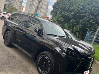 2018 Lexus LX 570 III Рестайлинг 2, чёрный, 8200000 рублей, вид 3