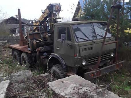 1990 КамАЗ 4310, зелёный, 650000 рублей, вид 1
