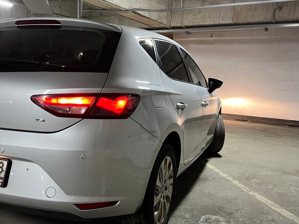 2014 SEAT Leon III, серебристый, 1350000 рублей - вид 8