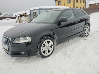 2009 Audi A3 II (8P) Рестайлинг 2, чёрный, 750000 рублей, вид 3