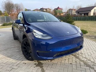 2023 Tesla Model Y Long Range Dual Motor I, синий, 4100000 рублей, вид 3