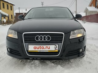 2009 Audi A3 II (8P) Рестайлинг 2, чёрный, 750000 рублей, вид 2