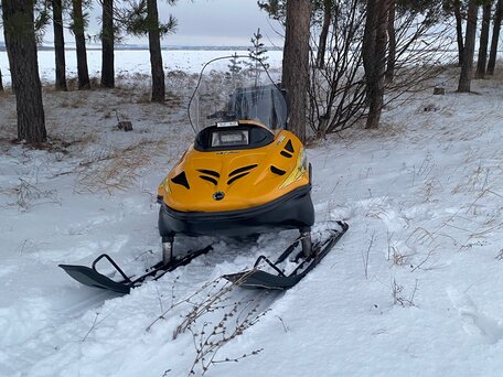 2003 BRP Ski-Doo Skandic 600, жёлтый, 570000 рублей, вид 4