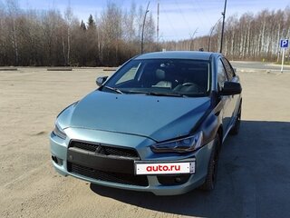 2008 Mitsubishi Lancer X, зелёный, 650000 рублей, вид 3