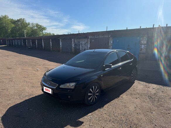 2007 Ford Focus II Рестайлинг, чёрный, 465000 рублей