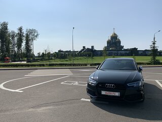 2018 Audi A4 V (B9), чёрный, 3499000 рублей, вид 2