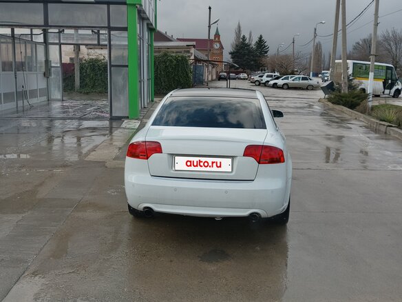 2007 Audi A4 III (B7), белый, 790000 рублей - вид 2