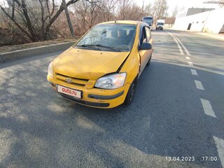 2005 Hyundai Getz I, жёлтый, 410000 рублей, вид 2