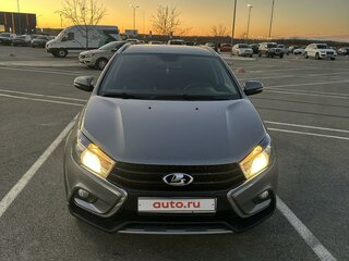 2020 Lada (ВАЗ) Vesta SW Cross I, серый, 1250000 рублей, вид 3
