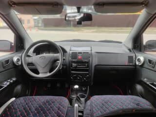 2007 Hyundai Getz I Рестайлинг, красный, 410000 рублей, вид 3