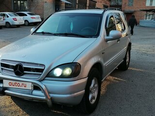 2001 Mercedes-Benz M-Класс 270 I (W163), серебристый, 600000 рублей, вид 1