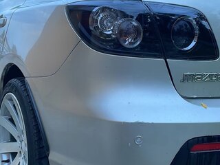 2008 Mazda 3 I (BK) Рестайлинг, серый, 920000 рублей, вид 3