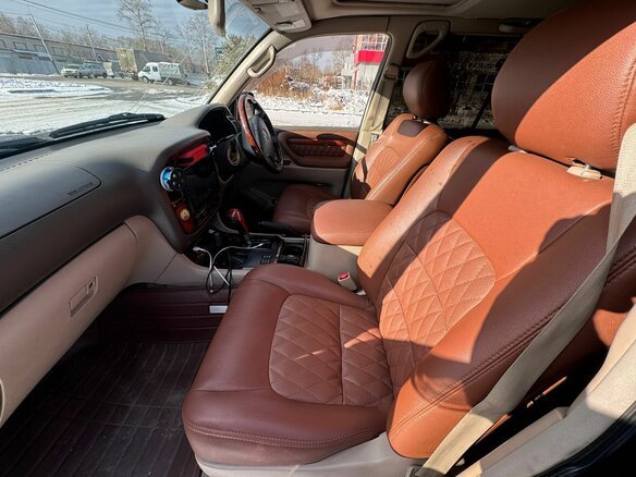 2000 Toyota Land Cruiser 100 Series, чёрный, 2200000 рублей - вид 15