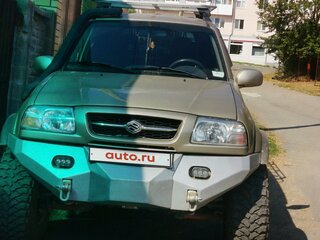 2003 Suzuki Grand Vitara I Рестайлинг, серебристый, 1000000 рублей, вид 2